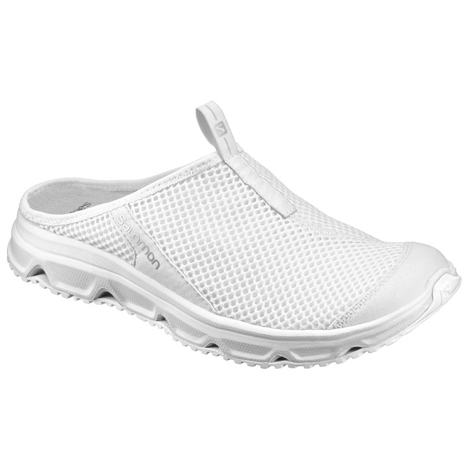 Salomon Singapore Mens Sandals - RX SLIDE 3.0 White | 21476-HWUL